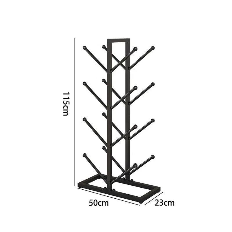 Shunhualang Double-Sided Basketball Storage Rack