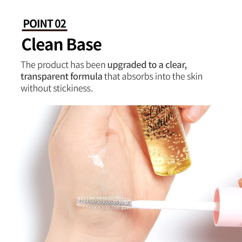 ETUDE My Lash Serum 0,3 fl.oz(9g)  Enkelt och Bekvämt Dagligt Ögonfransserum Utseende av Längre, Tjockare Ögonfransar