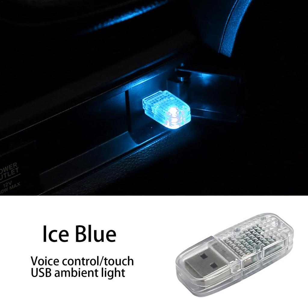Araba İç Işığı USB - Otomatik Mini LED Işık, USB Işığı Ortam Işığı Grup Tasarımı