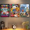 Fashion T-The Amazing World of Gumball Poster HD Art Sticky Wall Waterproof Home Living Room Bedroom Bar Aesthetic Decoration