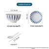 Lu Feng Lai Japanese Orchid Ceramic Dinnerware Set