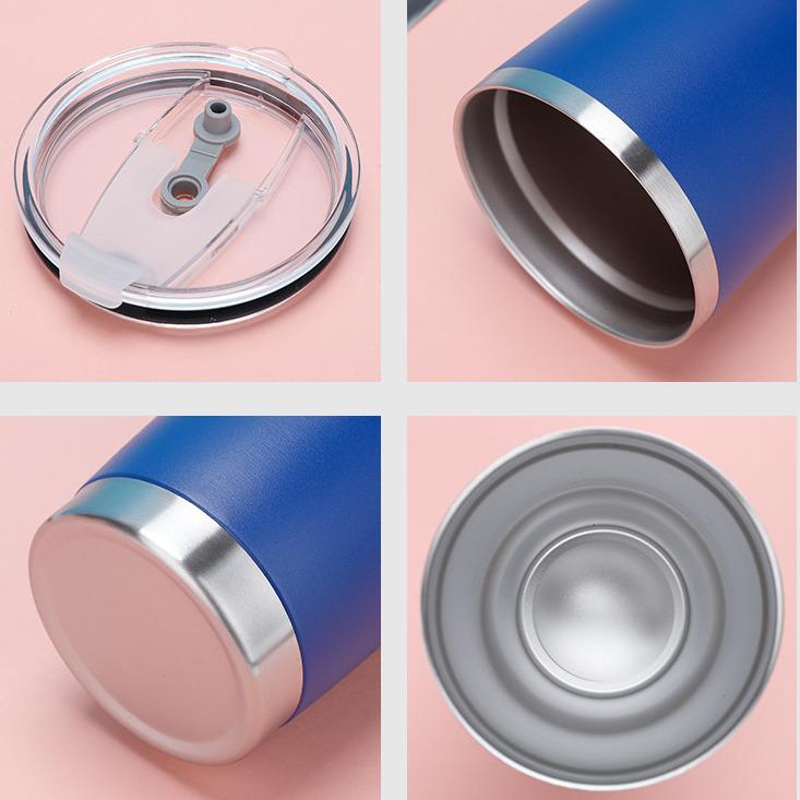 30oz Stainless Steel Double-Layer Thermos Mug for Hot/Cold Beverages