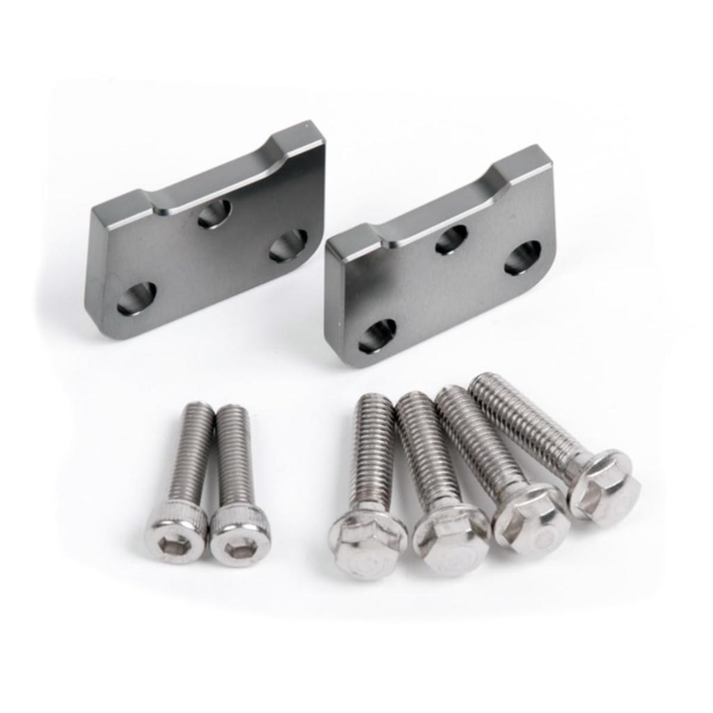 ZETA RACING Pilot Handle Option Offset Plate Set 5mm Titanium Color F4675 Part DIRTFREAK (Old Number ZS03-1911)