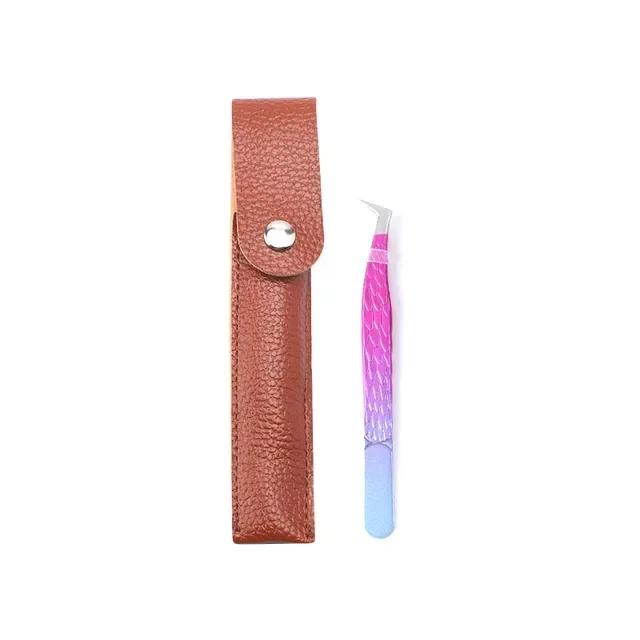 3pcs set Professional Eyelashes Tweezers Superhard High Precision Anti-static for false Eyebrow Eyelash Extension makeup tool