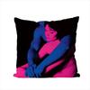 TV Girl Pillow Case For Car Sofa Decorative Home Doublesided Print Plush Square Throw Pillow Cushion Cover