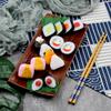 Simulation Sushi Rice Fake Food Model Salmon Japanese Restaurant Window Display Photography Prop Home Decor