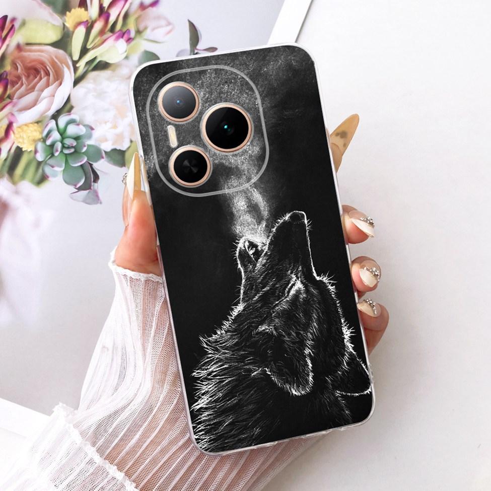 Case For Honor Power 5G Cover DVD-AN00 Transparent Fashion Butterfly Cute Cat Cool Painted Soft Phone Casing For Honor Power 5G