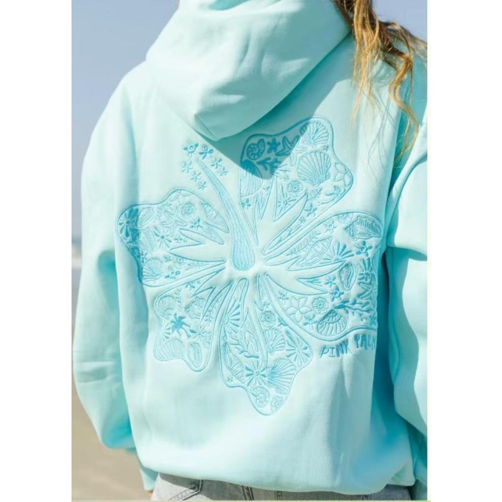 RogueWave Mode Stickerei Hoodies Lässiges Lockeres Sweatshirt