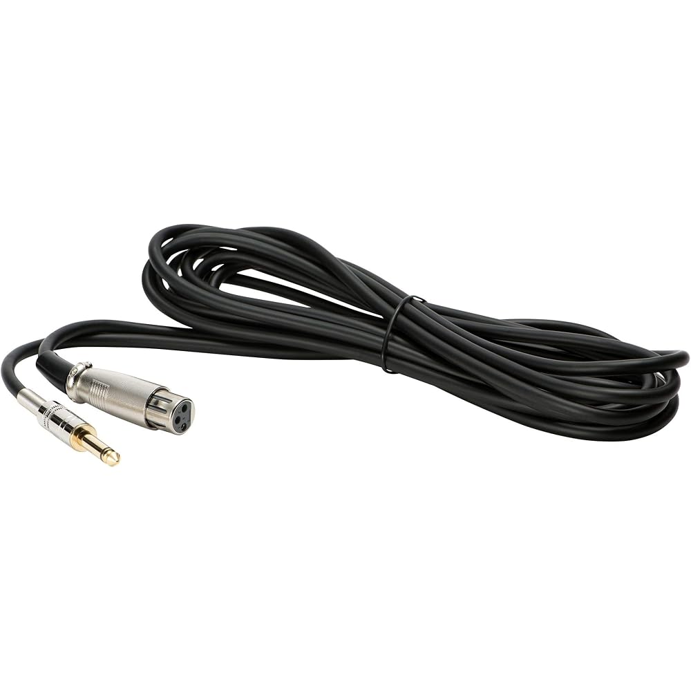Yamaha (YAMAHA) Dynamic Microphone DM-305 Super Cardioid XLR Female to Phone with 5m Cable
