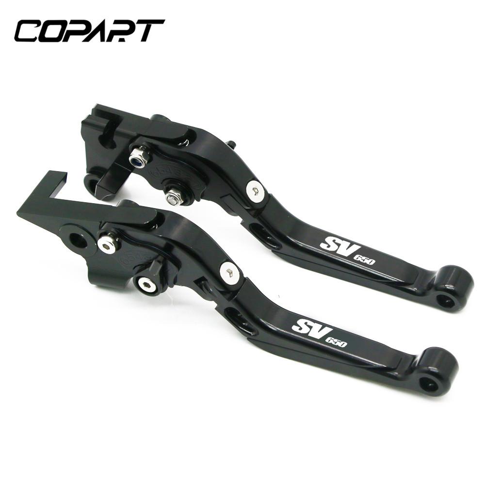 For SUZUKI SV650 SV650S SV 650 1999-2009 Motorcycle Accessories Adjustable Folding Extendable Brake Clutch Levers