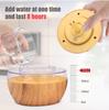 Ultrasonic Wood Grain Essential Oil Diffuser and Humidifier for Home