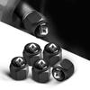 5Pcs Car Wheel Tire Valve Stem Cover Dustproof Cap For Renault Clio Sandero Captur Megane R5 4 E-tech Scenic Austral Rafale QM6 S666