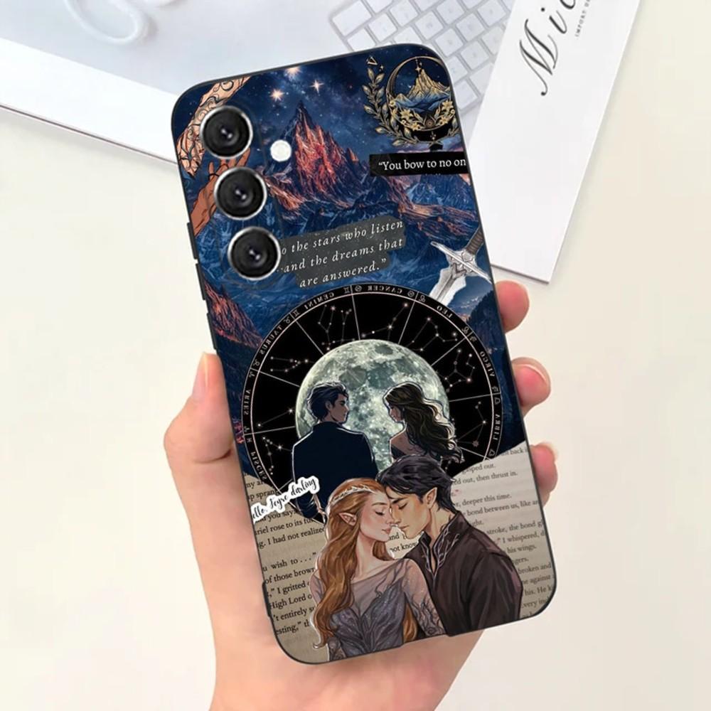Acotar A Court of Mist Phone Case Phone Case For Samsung S25,S24,S21,S22,S23,S30,Ultra,S20,Plus,Fe,Lite,Note,10,9,5G Black Cover