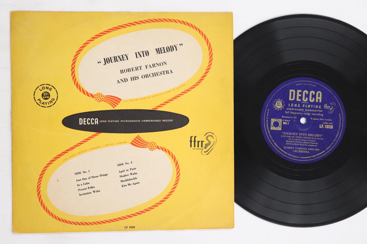 

10inch Record ROBERT FARNON - Journey Into Melody LF1020 DECCA UK Jazz Used