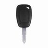 2 Buttons Not Uncut Blank Car Key   Case for   [Remote Key Replacement]