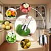 Stainless Steel Fruit Vegetable Core Remover Pepper Seed Corer Tool Kitchen Gadgets for Tomatoes Chili Peppers Vegetables Kitchen Tools