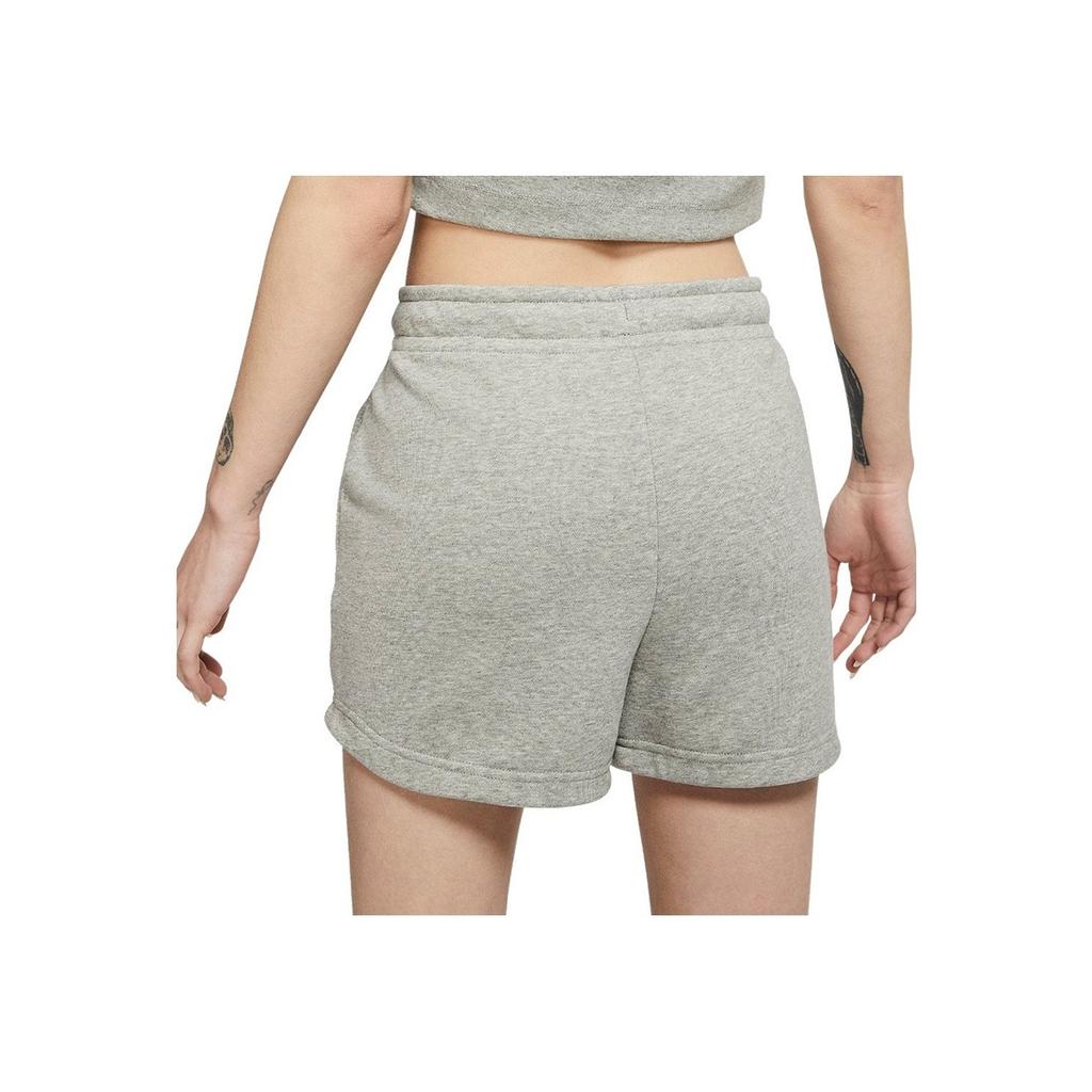 Nike Sportswear Essential Logo Lace-Up Casual Sports Shorts Women shorts Gray CJ2158-063