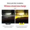 Tank 300 Double Lens Yellow LED Fog Light, High/Low Beam, High Brightness, Golden Eye.