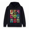 Kids Boys Girls Pullover Hoodie, Cute Superhero Cartoon Printed Long Sleeve Casual Sweatshirt, Comfortable Hooded Top for Daily Wear and Party Gift