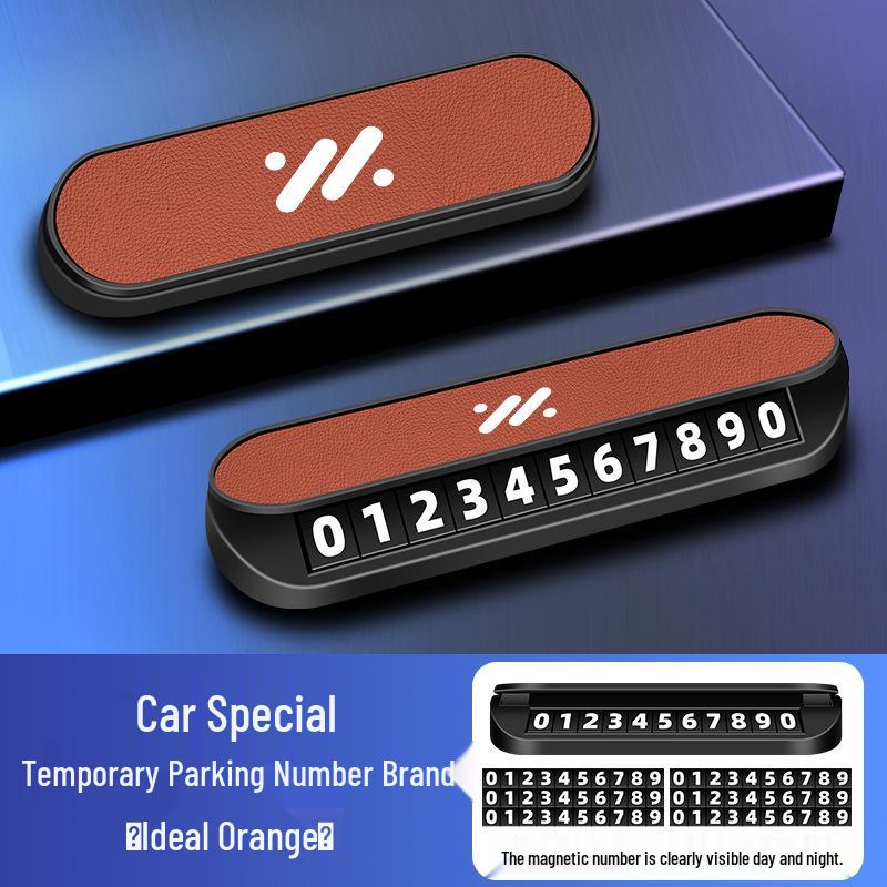 Zhiji LS Series Concealed Temporary Parking Number Plate