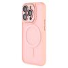 For iPhone 15 Pro Max Back Cover Compatible with MagSafe WANLONFENG QB1 Series PC TPU Shockproof Phone Case