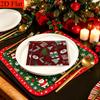 20pcs Disposable Napkins with Snowflake Pattern Print for Wedding,Parties,and Daily Use for Thanksgiving Fall Christmas Table Decoration