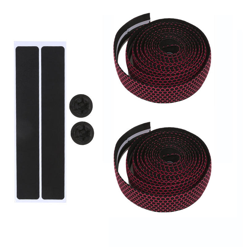 

Амортизирующие ленты на руль для шоссейного велосипеда Профессиональный комфорт Гоночный велосипед Велосипедные ручки Чехол для лучшего сцепления One Size красный