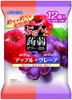 Purunto Konjac Konjac Jelly Pouch Apple and Grape 20g X 12 Pcs X 6 Bags
