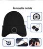Bluetooth LED Glowing Music Hat - Wireless, Colorful, Rechargeable, Perfect for Holiday Performances