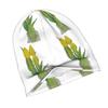 ZLIENSZUS Golden Tulips Knit Hat for Adults - 2D Flat Print Tulip with Subtle Fashion Details, Warm Winter Suitable for Cold Weather, Casual & Special