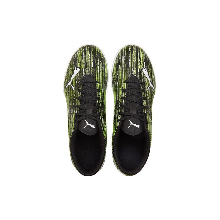 Puma Ultra 4.2 Comfortable Versatile Ag (Rubber Studs) Soccer Shoes Men Soccer Shoes Black White Yellow 106357-02