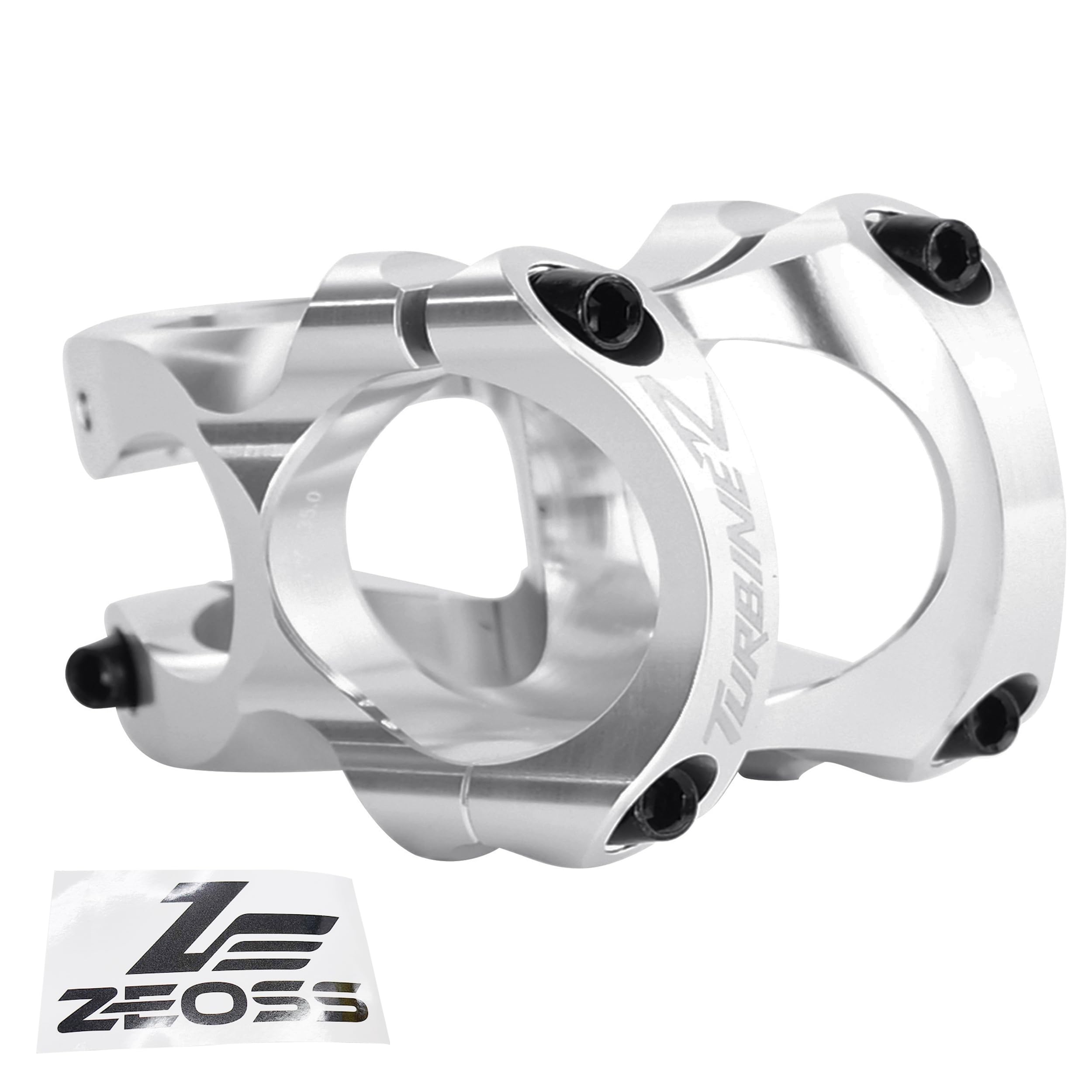 

ZEOSS RaceFace Turbine R 35 MTB Stem 35x32mm 0 Degree Silver Sticker +/- RF3184-ZEO