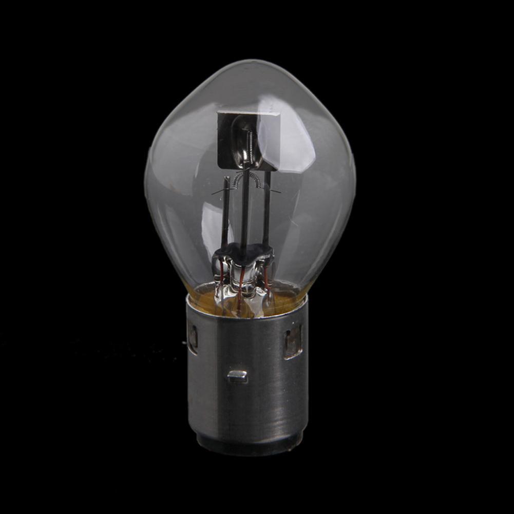 12V Motorcycle Halogen Headlight Bulb B35 12V35/35W BA20D Clear Light Motorcycle Car Brightness LED Bulbs Moped Scooter Lights