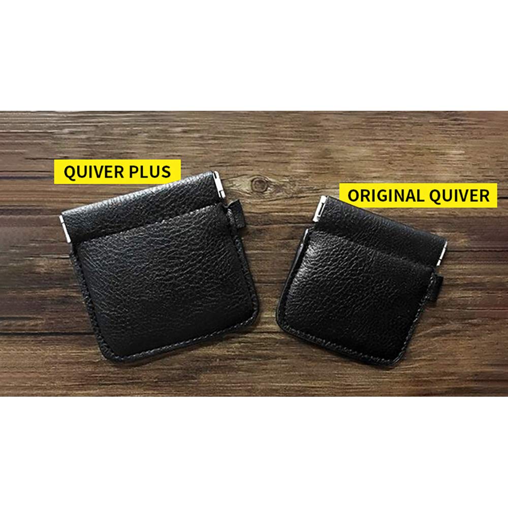 VDR Quiver/Magic Wallet, One-Hand Switch Purse, Close-Up Magic Prop (VDR Plus Inspection Compatible)