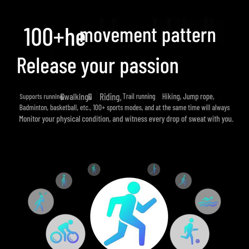 Relógio Inteligente de Saúde Esportiva WITMIND G2 (Versão CN)