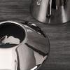 Silver Mushroom Ceramic Vase Geometric High-legged Flower Pot Flower Vase Terrarium Flowerpot Home Decoration Accessories