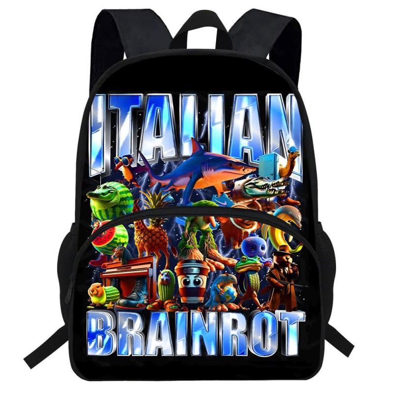 Zaino per Bambini con Stampa Cartone Animato Leggero Borsa Scolastica Studenti Elementari Tessuto Oxford Traspirante Anti-Sforzo Ergonomico