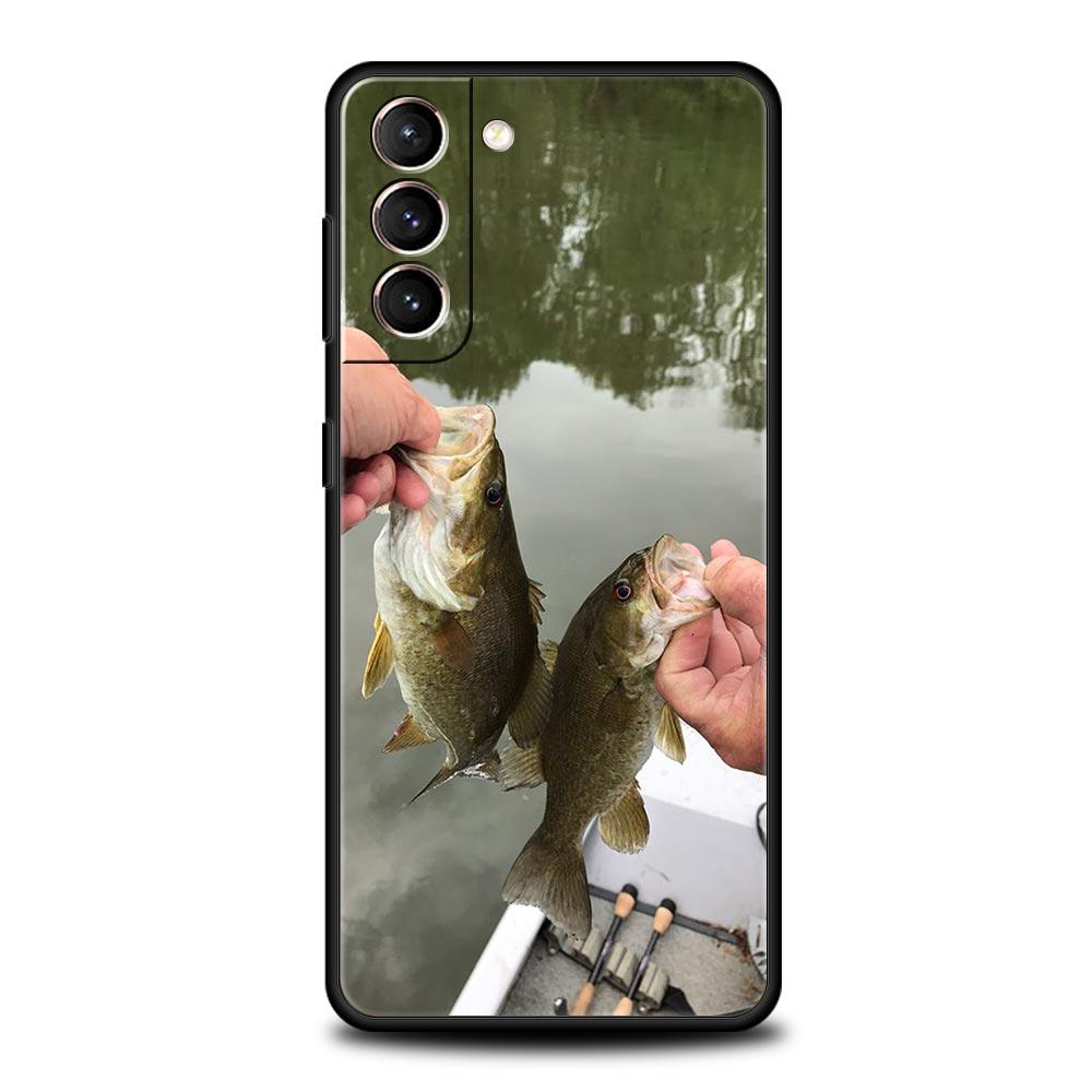 fishing Phone Case For Samsung Galaxy S24 S23 S22 S20 Ultra S21 FE 5G S10 S9 Plus S10E S8 Soft Silicone Cover