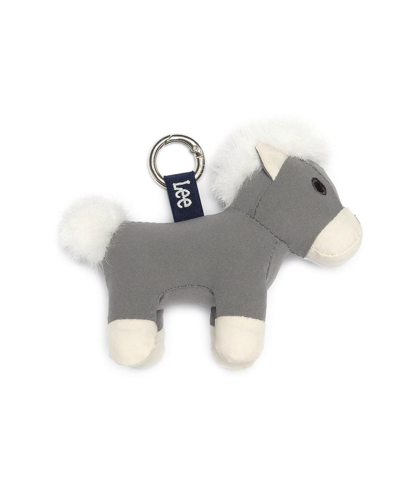 LEE Pony Doll Keyring Gray