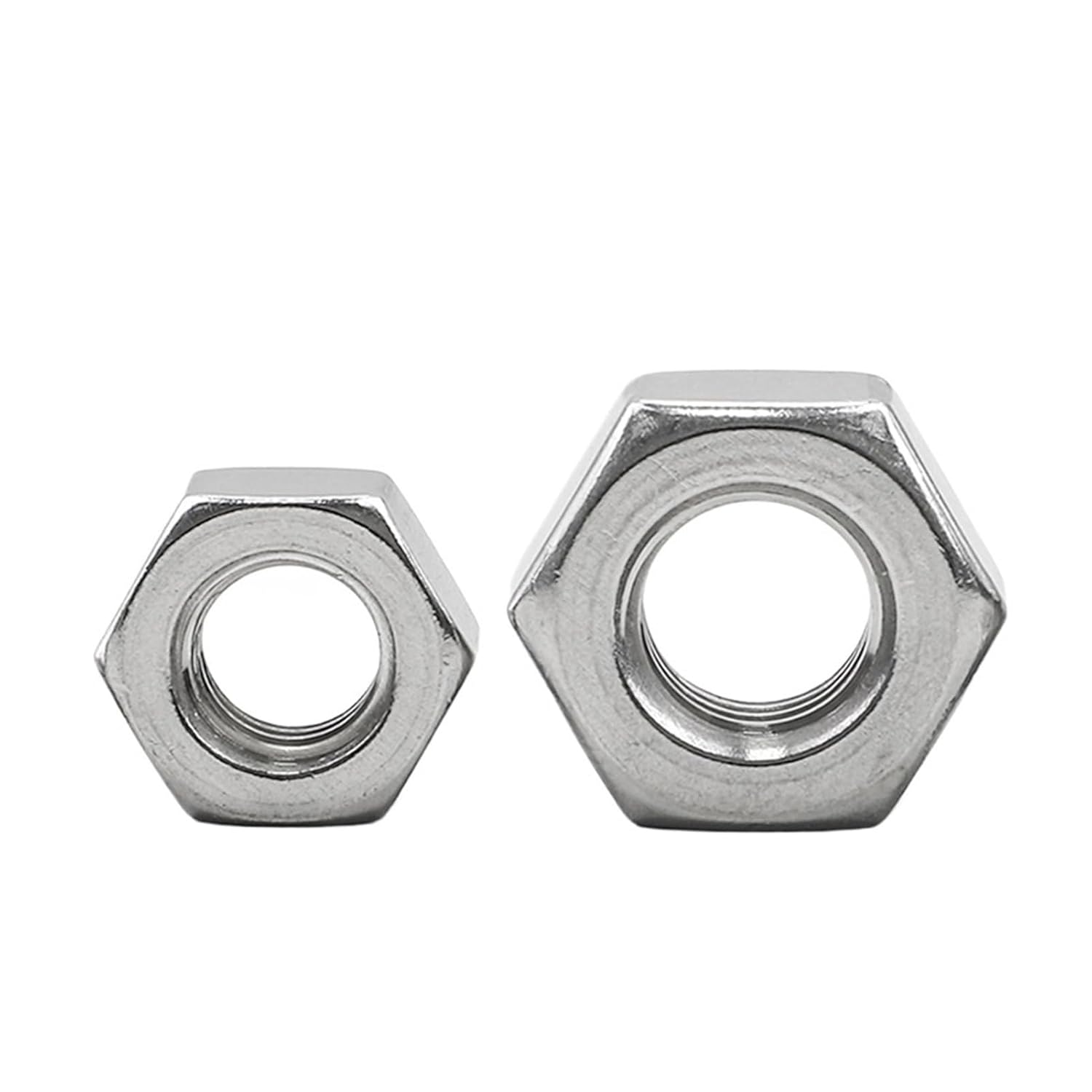 

25-50pcs 304 Stainless Steel Hexagon Nut M1.2 M1.4 M1.6 M2 M2.5 M3 Black Steel Hex Nuts(Black Plated Steel,M1.4 50pcs) M1 50pcs