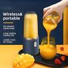 Portable Electric Fruit Juice Blenders 400ml Personal sized Mini Bottle Home USB rechargeable 6 Blades blender Machine Summer
