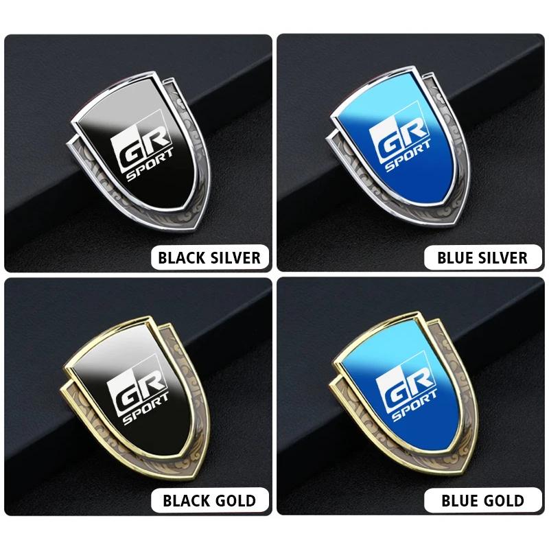 car stickers 3D metal accsesories auto accessory for gr sport Toyota YARiS supra Corolla Prius Harrier Camry Tacoma Venza rav4