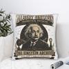 Albert Einsteins Porträt Physiker Kissenbezug Druck Polyester Kissenhülle Dekoration Genialer Kissenbezug Hülle Dropshipping