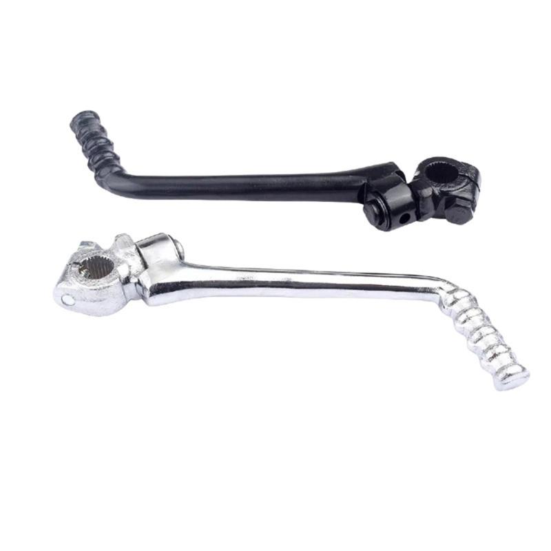 Precisions Fit 16MM Motorcycle Bike Kick Start Shafts Starter Lever Antislip Surfaces Design Ensures Stable Foot Grip