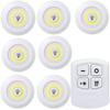 Smart Wireless LED Under-Cabinet Lights COB Night Light With Remote Control - Perfect For Wardrobe, Kitchen & More!