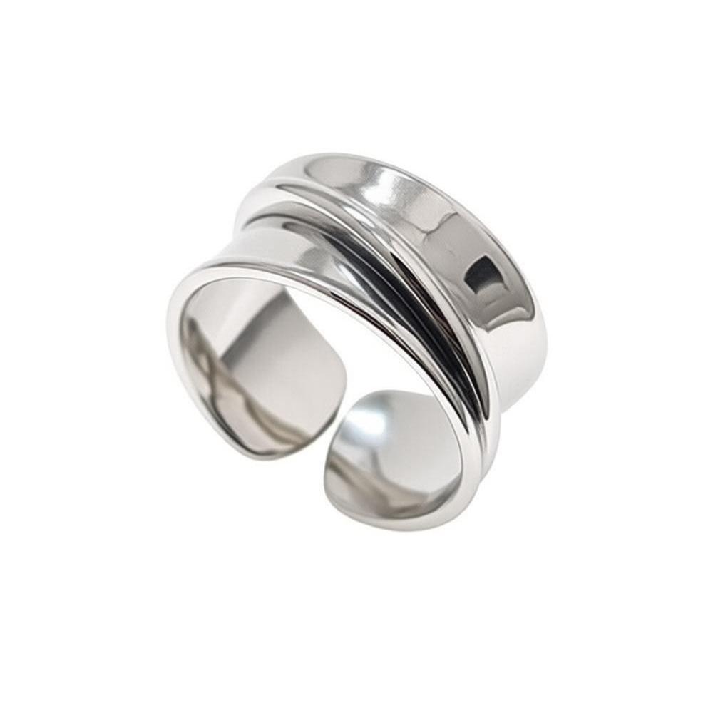 Silver Finger Ring Handmade Beads Ring New Engagement Rings  Gifts C