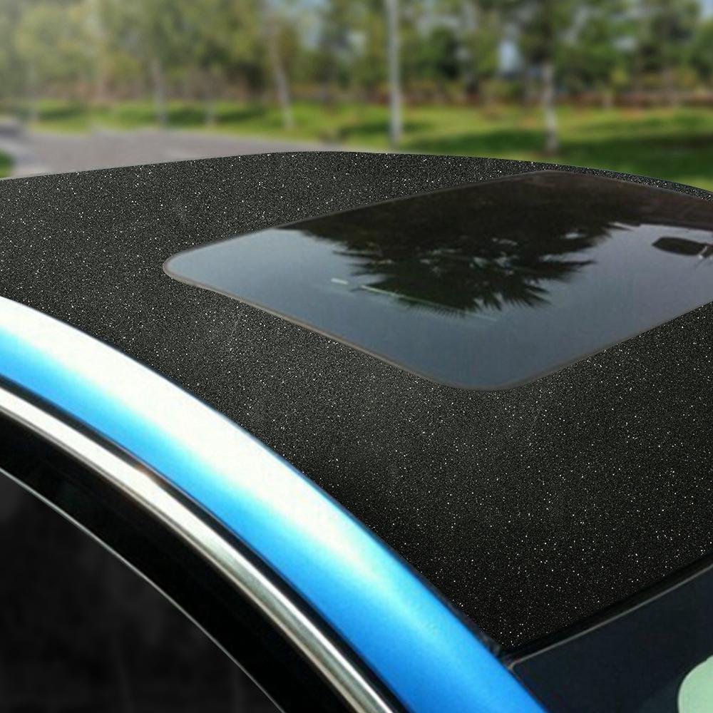 30cm X 2m Super Diamond Black Vinyl Wrap Ultra Matte Glitter Sticker Motorcycle Car Styling Interior Exterior Decals Sheets