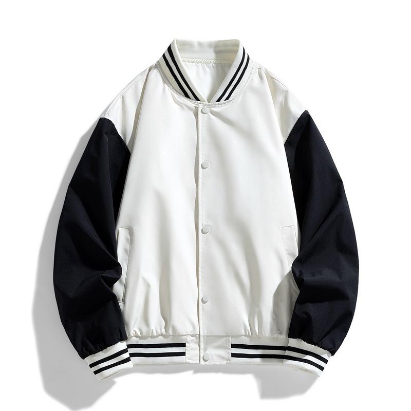 

Весенне-осенний мужской бейсбольный костюм, американская уличная куртка для пары, повседневная модная куртка, весенне-осенняя удобная мода S