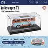 SPZS3 CCA Diecast 1/36 Volkswagen Classical Beetle Alloy Model T1 Bus Toy Boy Ford GT Simulation Miniature Voiture with Display Box QM9