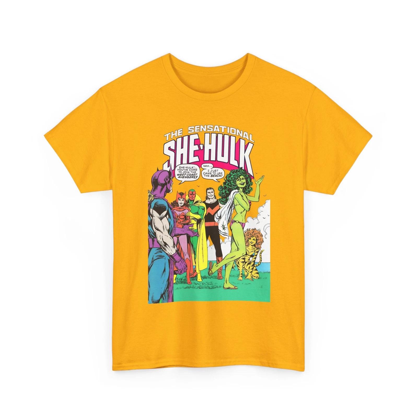 She-Hulk T-Shirt - John Byrne Art - West Coast Avengers - Marvel Comics XXXL